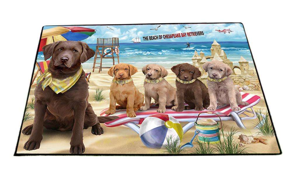 Pet Friendly Beach Chesapeake Bay Retrievers Dog  Floormat FLMS50250
