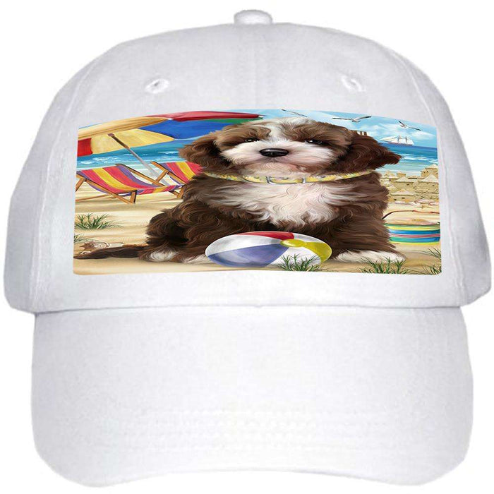 Pet Friendly Beach Cockapoo Dog Ball Hat Cap HAT58407