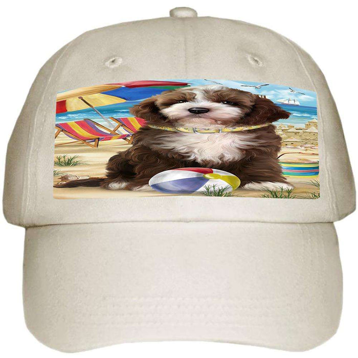 Pet Friendly Beach Cockapoo Dog Ball Hat Cap HAT58407