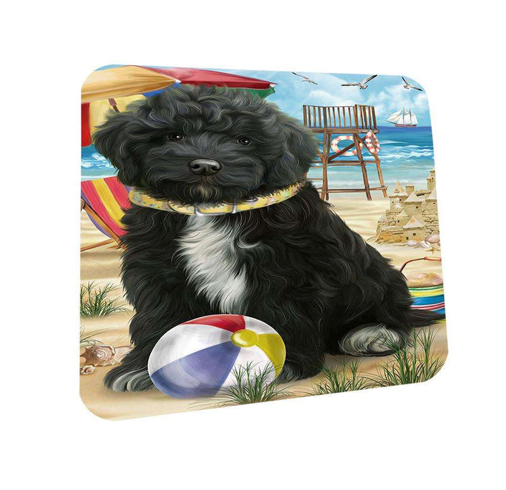 Pet Friendly Beach Cockapoo Dog Coasters Set of 4 CST51519