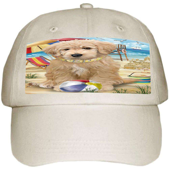Pet Friendly Beach Goldendoodle Dog Ball Hat Cap HAT58425