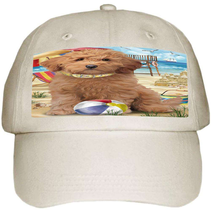 Pet Friendly Beach Goldendoodle Dog Ball Hat Cap HAT58428