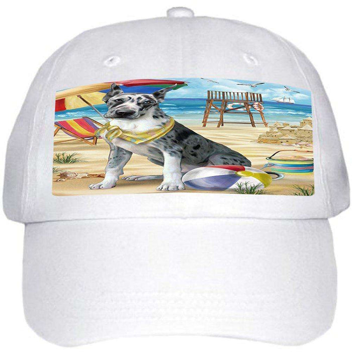 Pet Friendly Beach Great Dane Dog Ball Hat Cap HAT49689