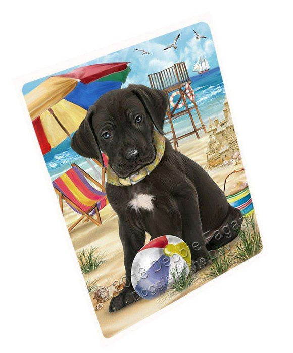 Pet Friendly Beach Great Dane Dog Large Refrigerator / Dishwasher RMAG51276