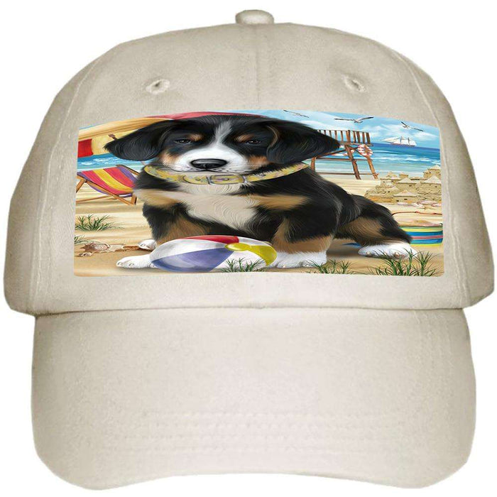 Pet Friendly Beach Greater Swiss Mountain Dog Ball Hat Cap HAT58446
