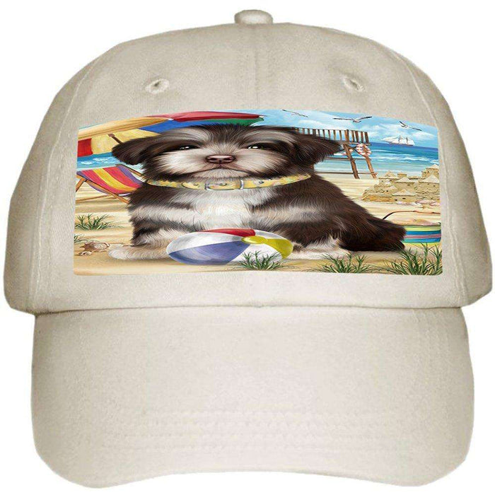 Pet Friendly Beach Havanese Dog Ball Hat Cap HAT49698