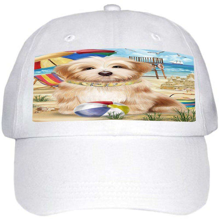 Pet Friendly Beach Havanese Dog Ball Hat Cap HAT49701