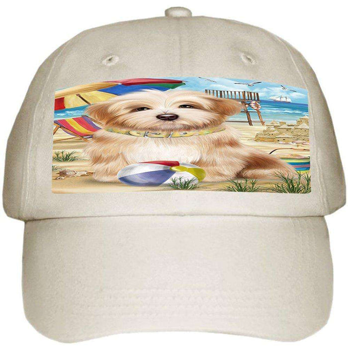 Pet Friendly Beach Havanese Dog Ball Hat Cap HAT49701