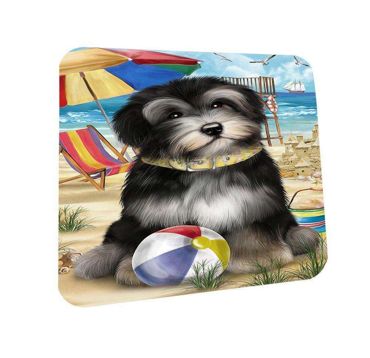 Pet Friendly Beach Havanese Dog Coasters Set of 4 CST48616