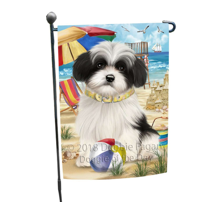 Pet Friendly Beach Havanese Dog Garden Flag GFLG48563