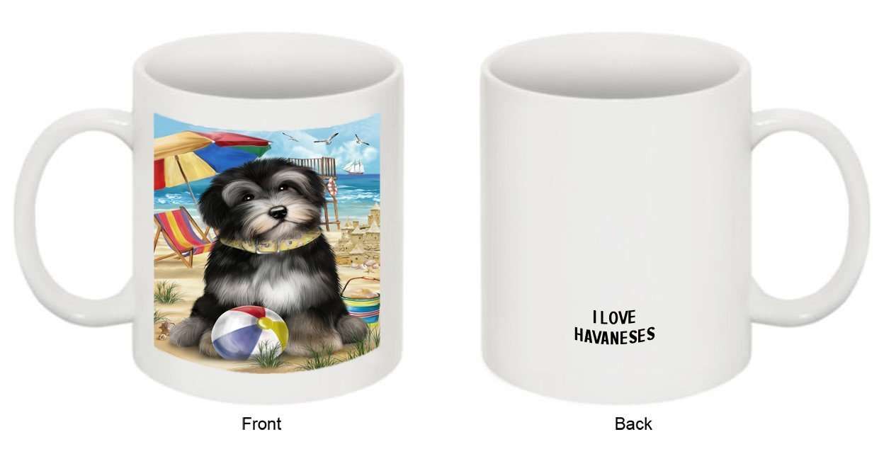 Pet Friendly Beach Havanese Dog Mug MUG48470