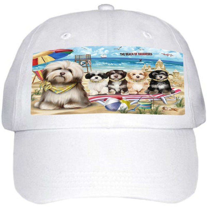 Pet Friendly Beach Havaneses Dog Ball Hat Cap HAT49692