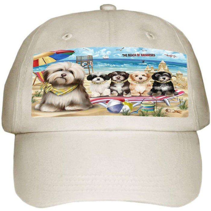 Pet Friendly Beach Havaneses Dog Ball Hat Cap HAT49692
