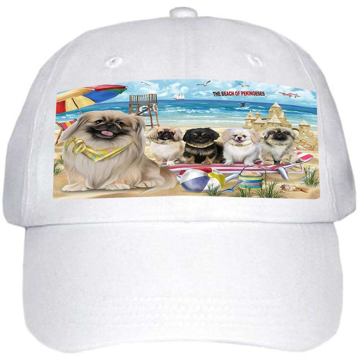 Pet Friendly Beach Pekingeses Dog Ball Hat Cap HAT53925