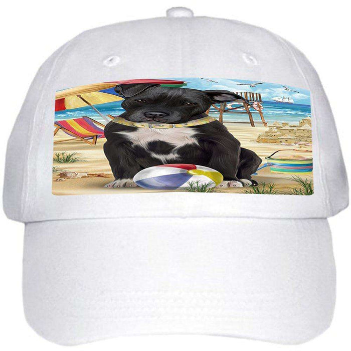 Pet Friendly Beach Pit Bull Dog Ball Hat Cap HAT49719