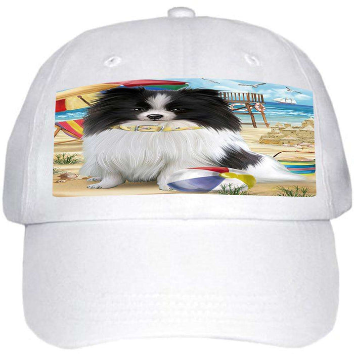 Pet Friendly Beach Pomeranian Dog Ball Hat Cap HAT53955