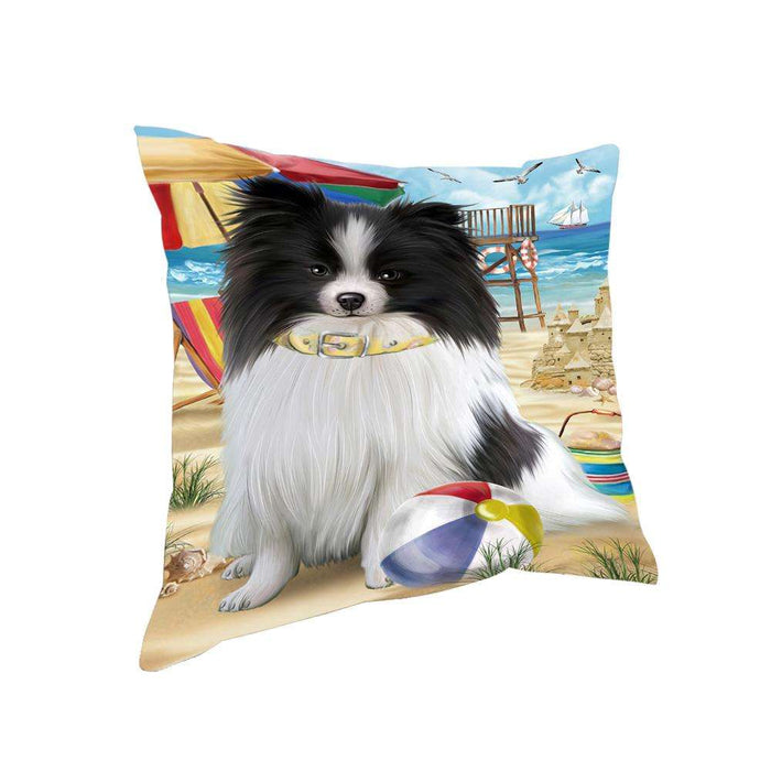 Pet Friendly Beach Pomeranian Dog Pillow PIL56152