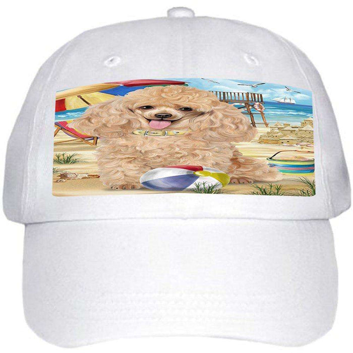 Pet Friendly Beach Poodle Dog Ball Hat Cap HAT49737