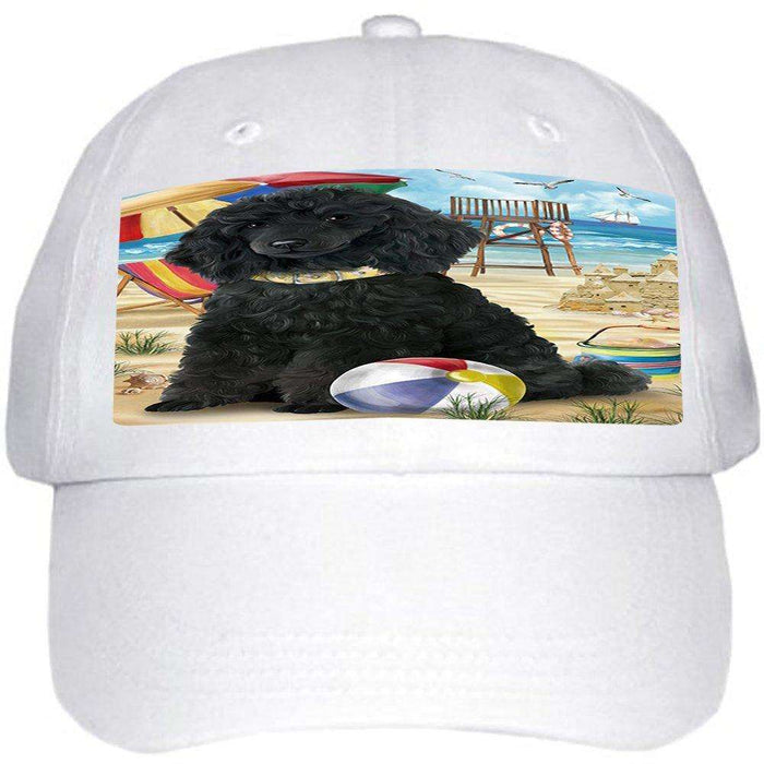 Pet Friendly Beach Poodle Dog Ball Hat Cap HAT49740