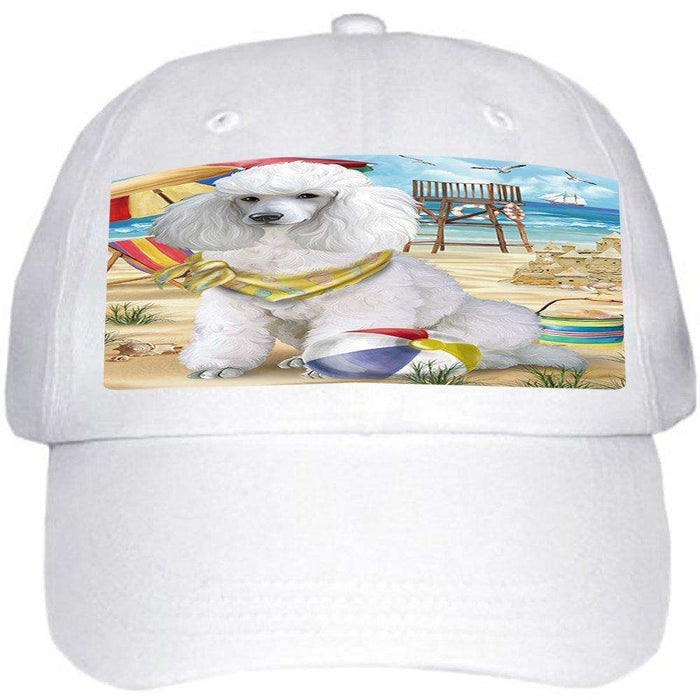 Pet Friendly Beach Poodle Dog Ball Hat Cap HAT49743