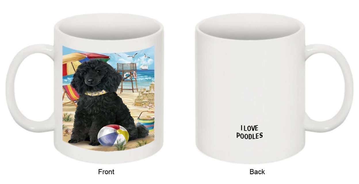 Pet Friendly Beach Poodle Dog Mug MUG48481