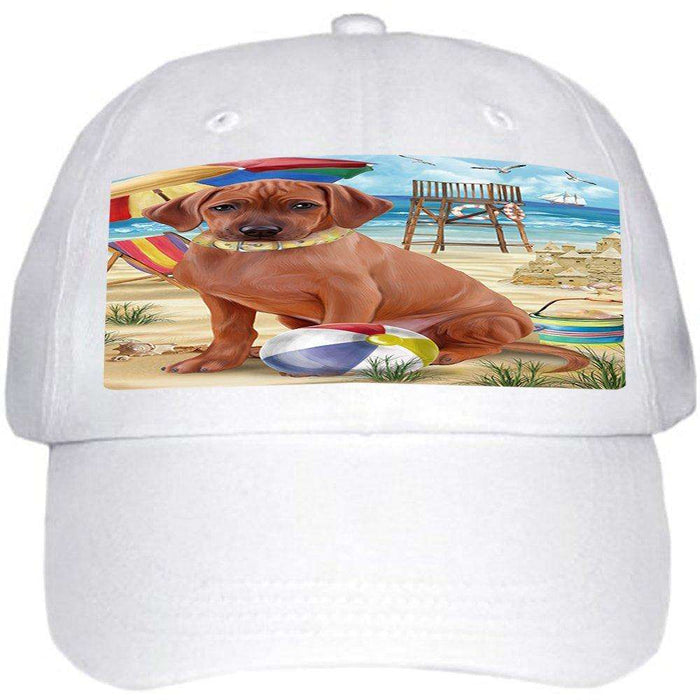 Pet Friendly Beach Rhodesian Ridgeback Dog Ball Hat Cap HAT49749
