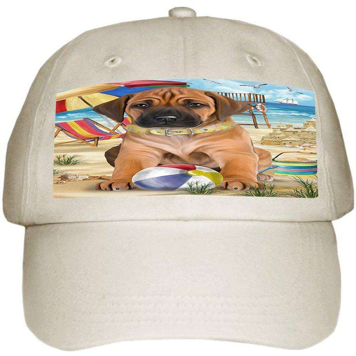 Pet Friendly Beach Rhodesian Ridgeback Dog Ball Hat Cap HAT49752