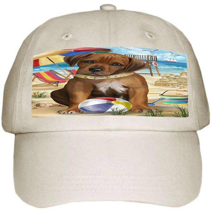 Pet Friendly Beach Rhodesian Ridgeback Dog Ball Hat Cap HAT49758
