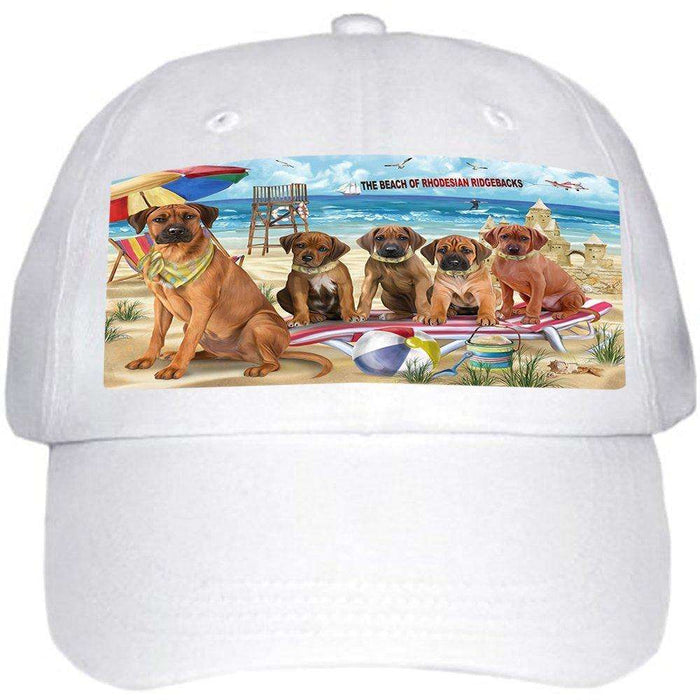Pet Friendly Beach Rhodesian Ridgebacks Dog Ball Hat Cap HAT49746