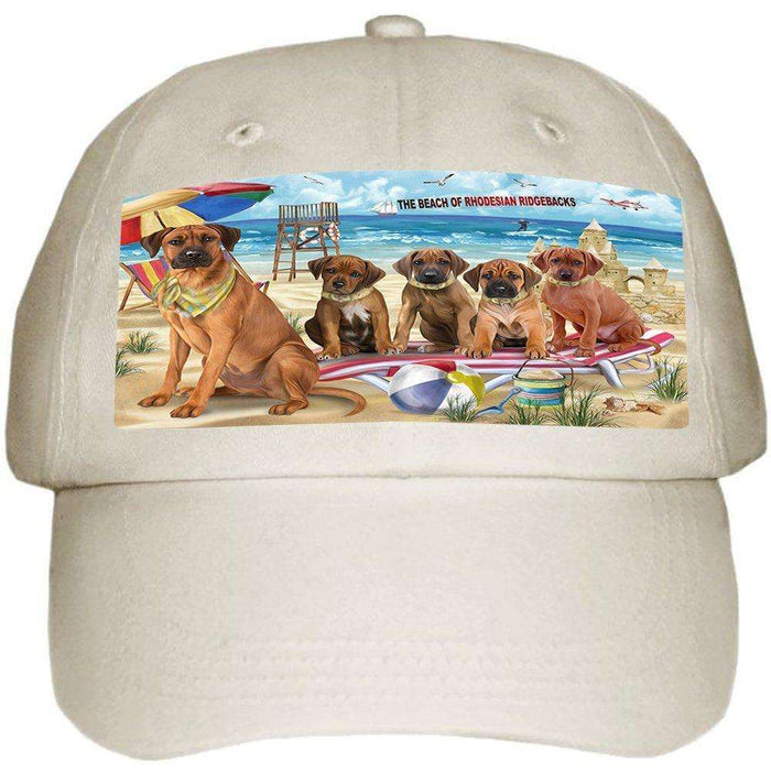 Pet Friendly Beach Rhodesian Ridgebacks Dog Ball Hat Cap HAT49746