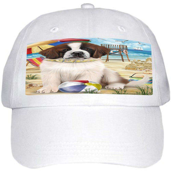Pet Friendly Beach Saint Bernard Dog Ball Hat Cap HAT49767