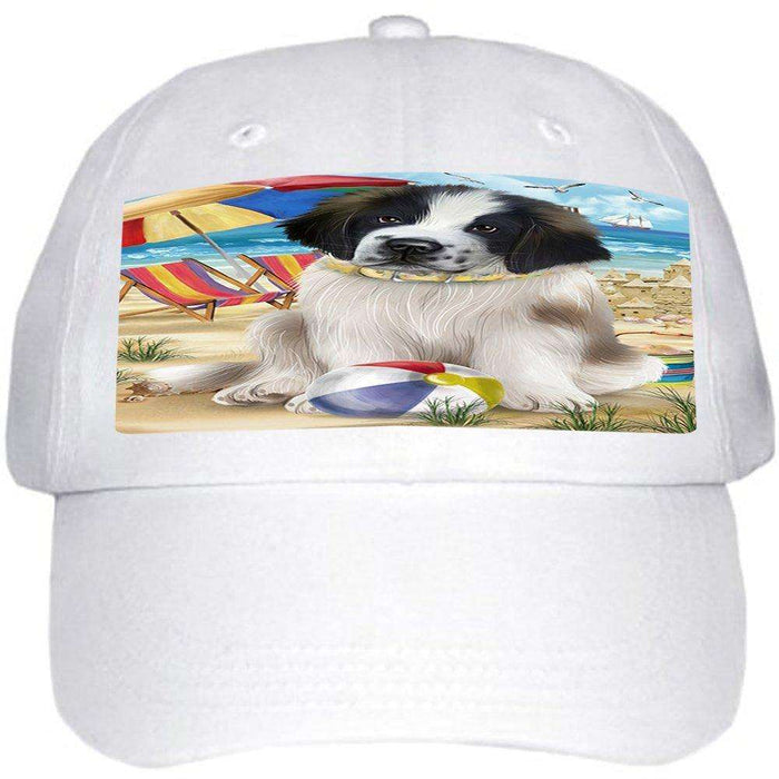 Pet Friendly Beach Saint Bernard Dog Ball Hat Cap HAT49770