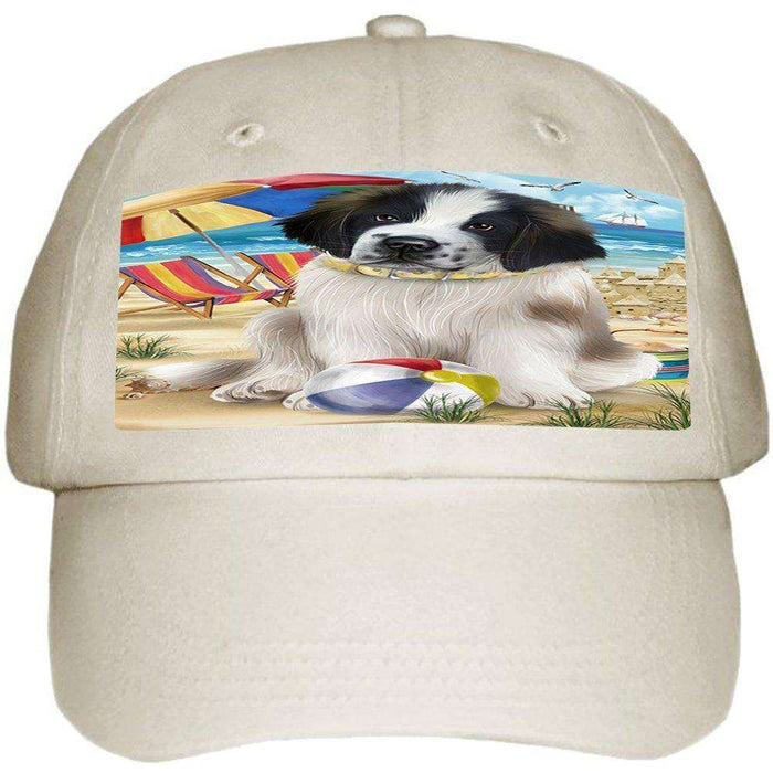 Pet Friendly Beach Saint Bernard Dog Ball Hat Cap HAT49770