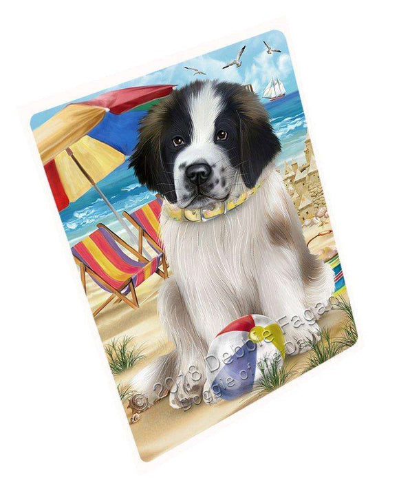 Pet Friendly Beach Saint Bernard Dog Large Refrigerator / Dishwasher RMAG51462