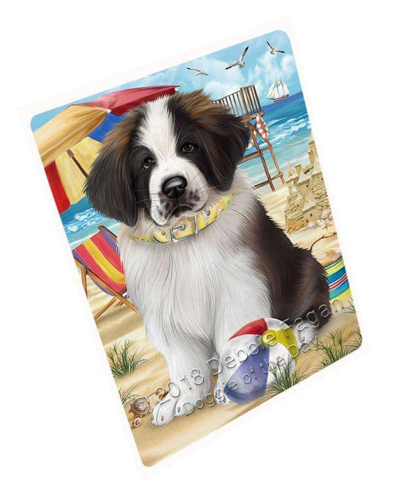 Pet Friendly Beach Saint Bernard Dog Large Refrigerator / Dishwasher RMAG51468