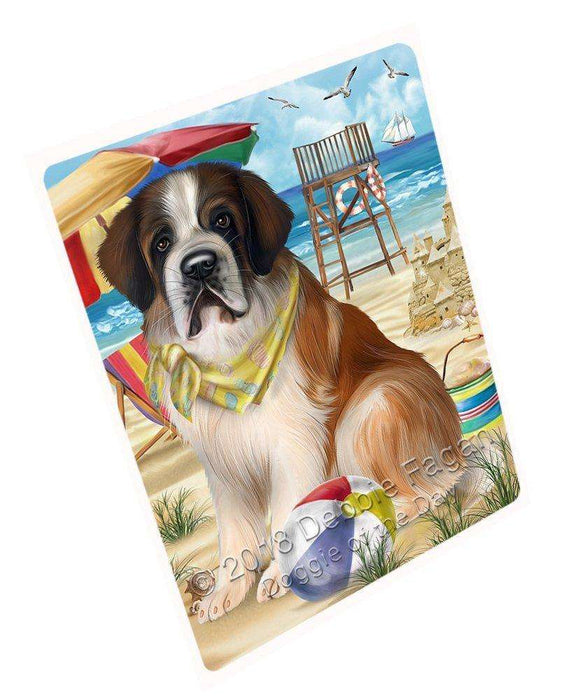 Pet Friendly Beach Saint Bernard Dog Large Refrigerator / Dishwasher RMAG51480