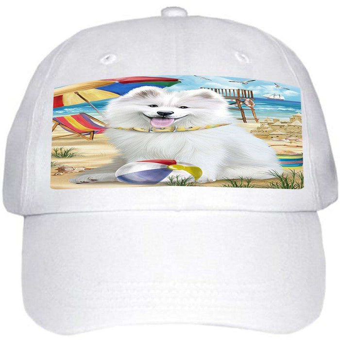 Pet Friendly Beach Samoyed Dog Ball Hat Cap HAT49785