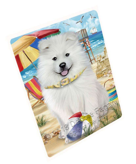 Pet Friendly Beach Samoyed Dog Magnet Mini (3.5" x 2") MAG49755