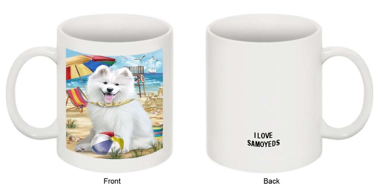 Pet Friendly Beach Samoyed Dog Mug MUG48496