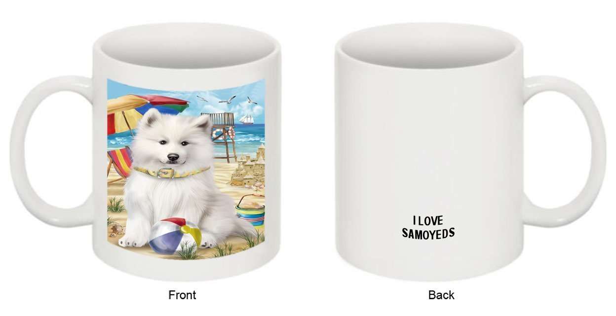 Pet Friendly Beach Samoyed Dog Mug MUG48497