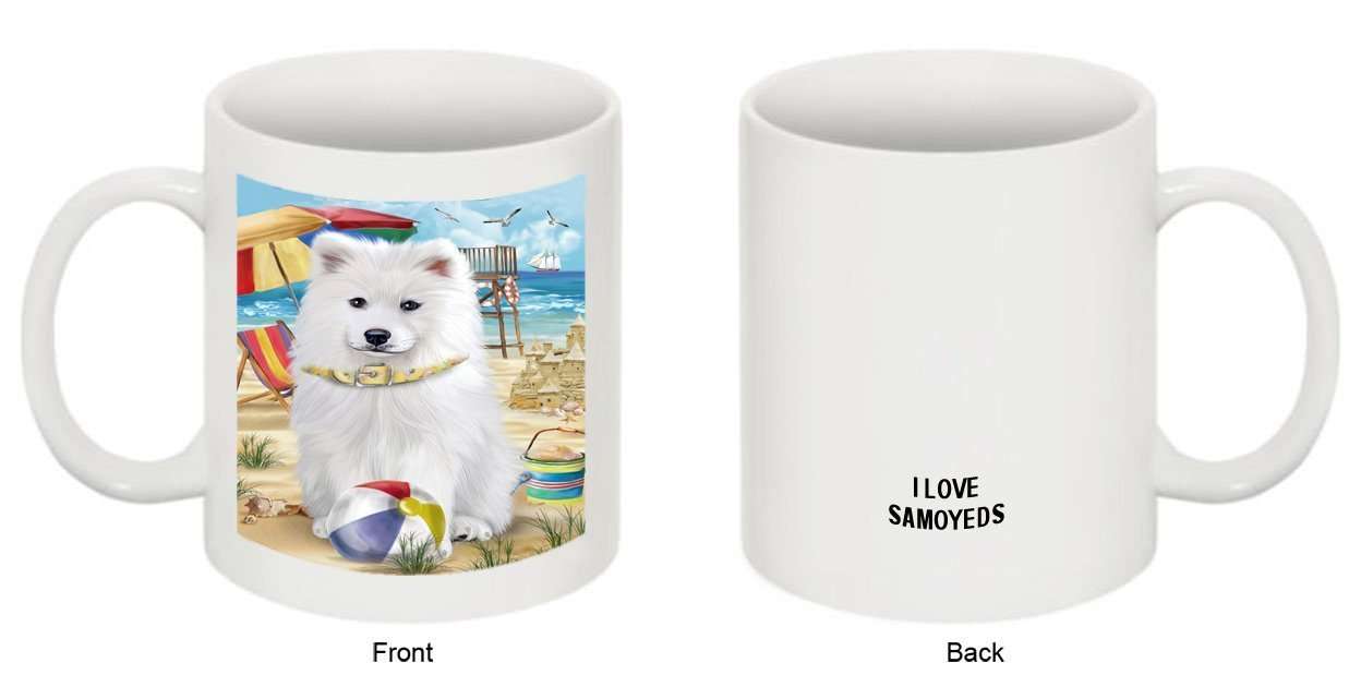 Pet Friendly Beach Samoyed Dog Mug MUG48498