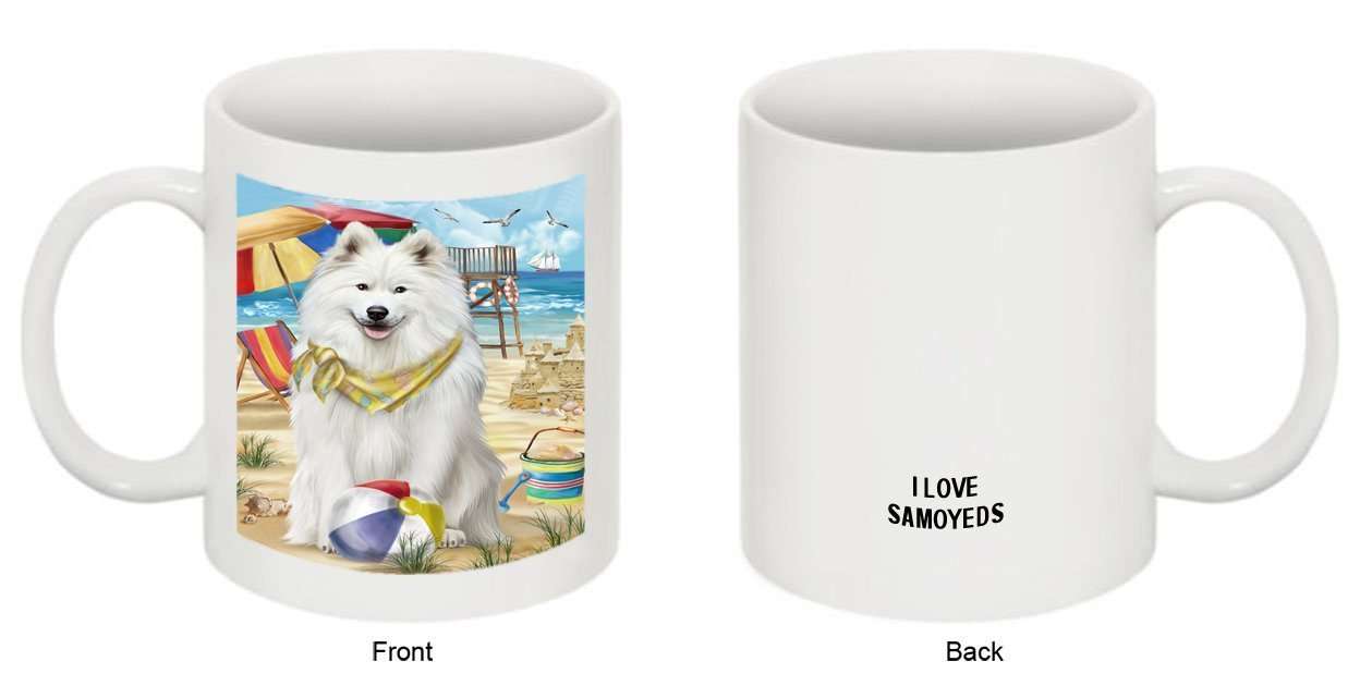 Pet Friendly Beach Samoyed Dog Mug MUG48500