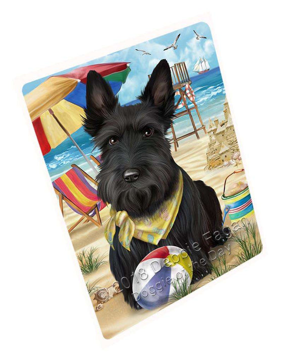 Pet Friendly Beach Scottish Terrier Dog Cutting Board C54129