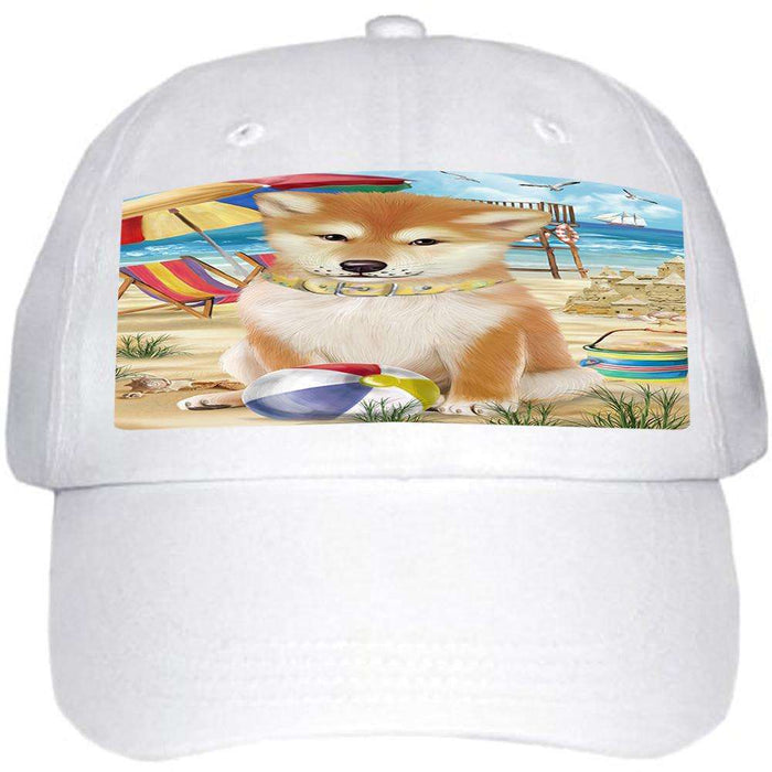 Pet Friendly Beach Shiba Inu Dog Ball Hat Cap HAT54000