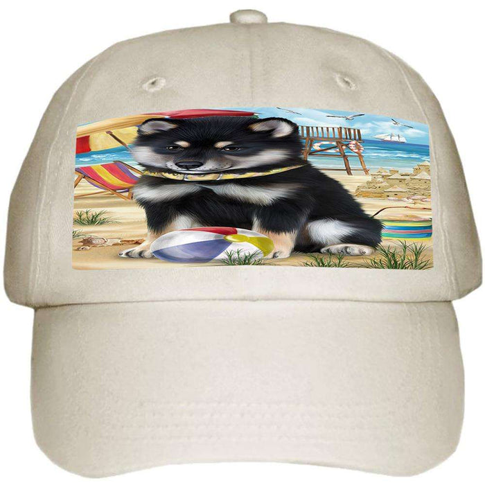 Pet Friendly Beach Shiba Inu Dog Ball Hat Cap HAT54006