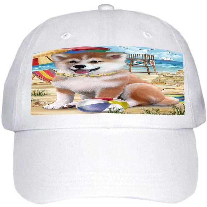Pet Friendly Beach Shiba Inu Dog Ball Hat Cap HAT54009