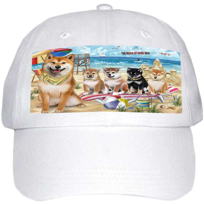 Pet Friendly Beach Shiba Inus Dog Ball Hat Cap HAT53997