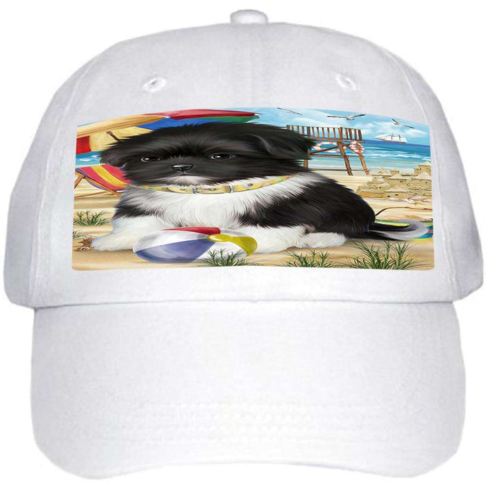 Pet Friendly Beach Shih Tzu Dog Ball Hat Cap HAT54024