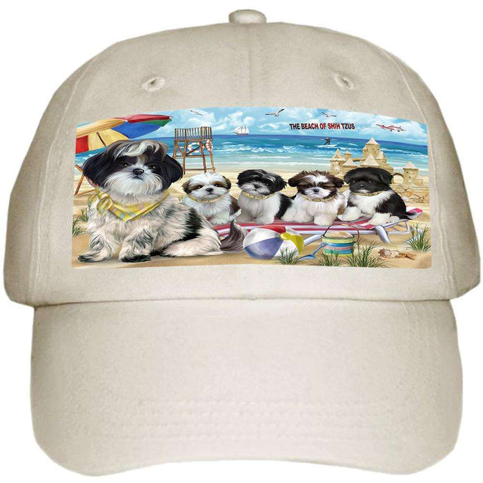 Pet Friendly Beach Shih Tzus Dog Ball Hat Cap HAT54015
