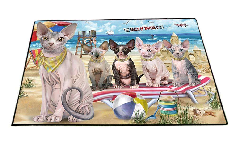 Pet Friendly Beach Sphynx Cats Floormat FLMS51213
